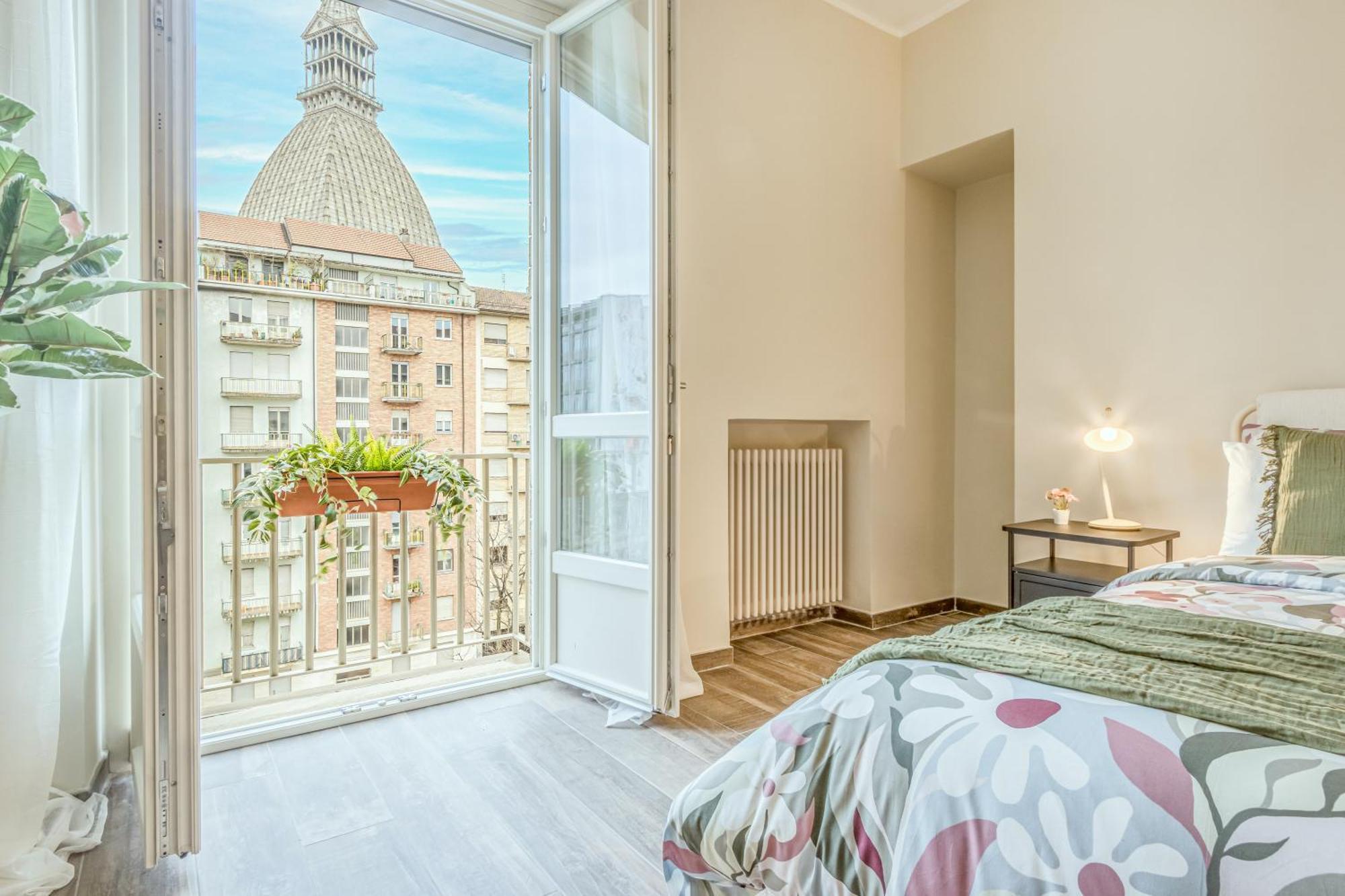 Appartamenti Vista Mole, Centro A 15 Min - Luxury Suites & Fast Wifi Turyn Zewnętrze zdjęcie